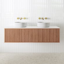 Clifton 1500mm Wall Hung Double Vanity